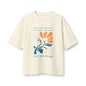 HOME | Floral Print Boxy Tee (Bella+Canvas)