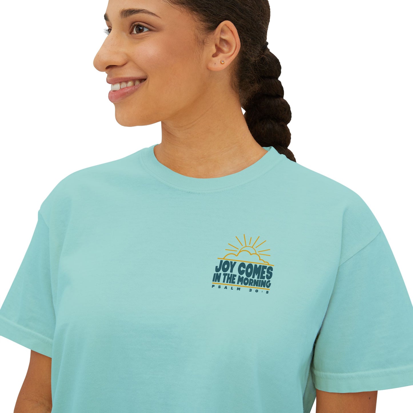 Sunrise Joy Comes In The Morning | Boxy Tee (Comfort Colors)
