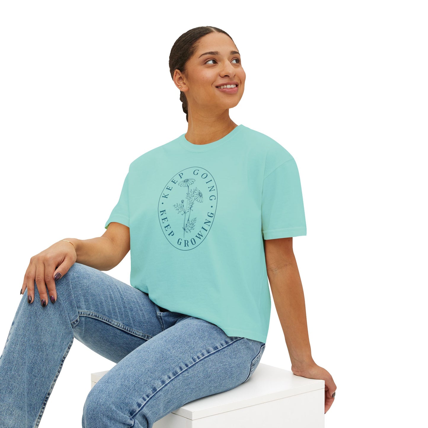 Hope KGKG | Boxy Tee (Comfort Colors)