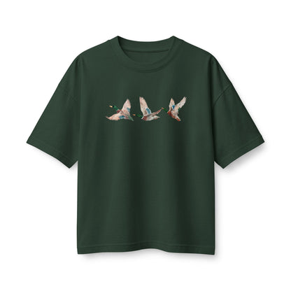 Watercolor Ducks | Boxy Tee (Bella+Canvas)