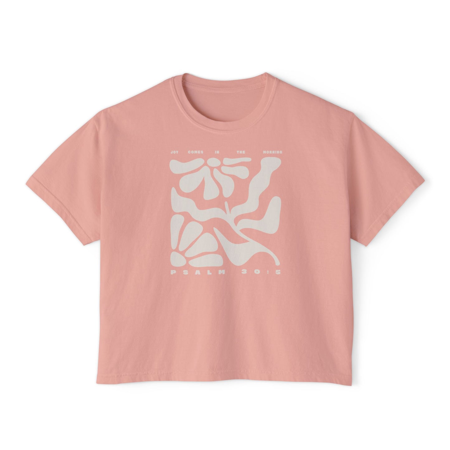 Joy Comes In The Morning | Boxy Tee (Comfort Colors)