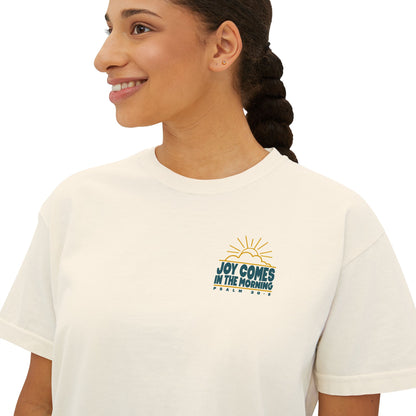 Sunrise Joy Comes In The Morning | Boxy Tee (Comfort Colors)