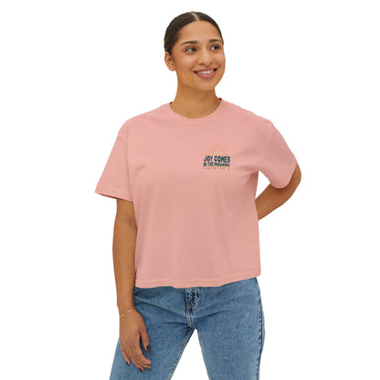 Sunrise Joy Comes In The Morning | Boxy Tee (Comfort Colors)