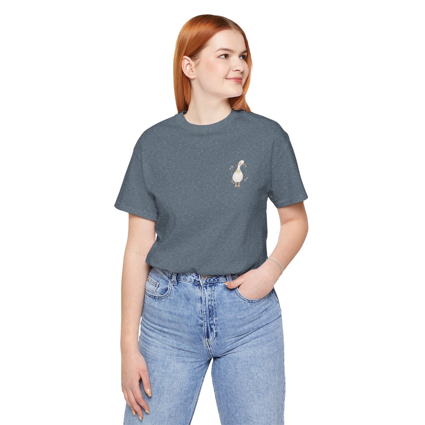 Joyfully Winging It | Bella Canvas Crewneck Pocket Size Print