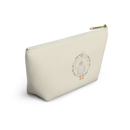 Joyfully Winging It | Accessory Pouch — Small Cosmetic & Travel Bag