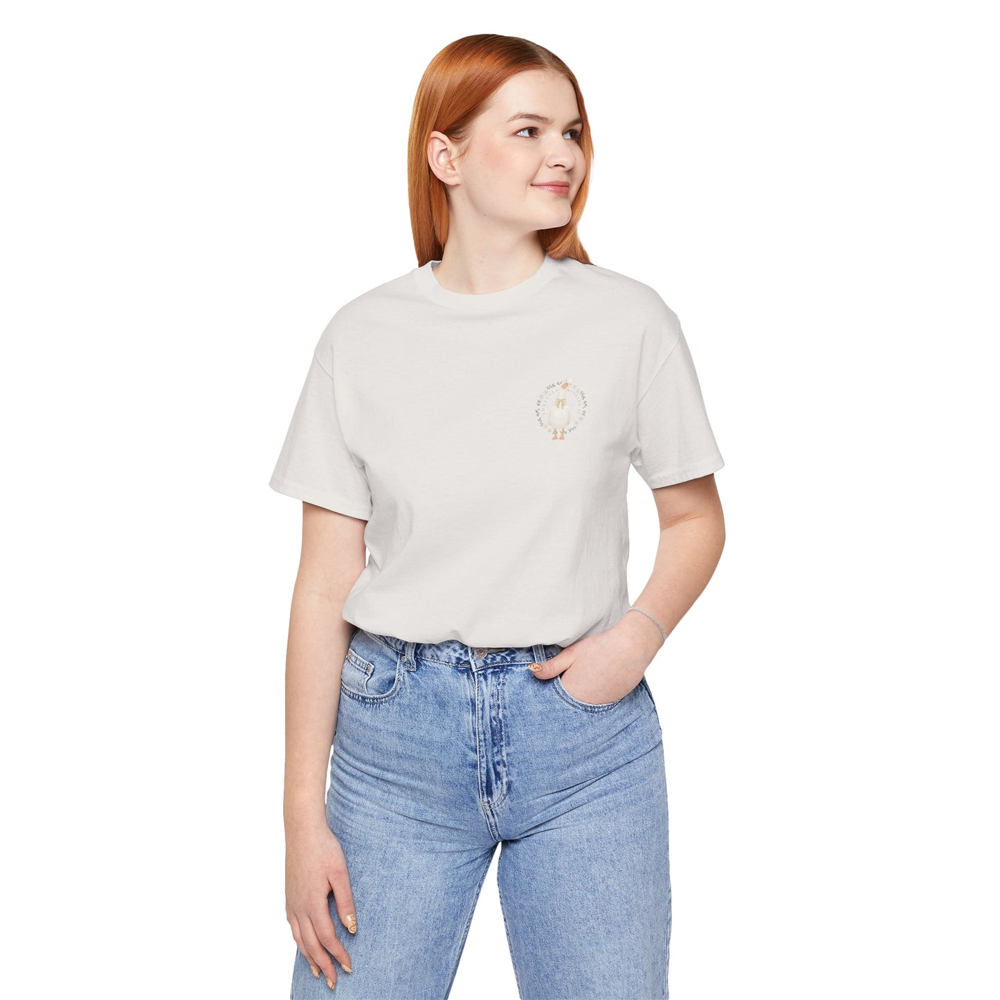 Joyfully Winging It | Bella Canvas Crewneck Pocket Size Print
