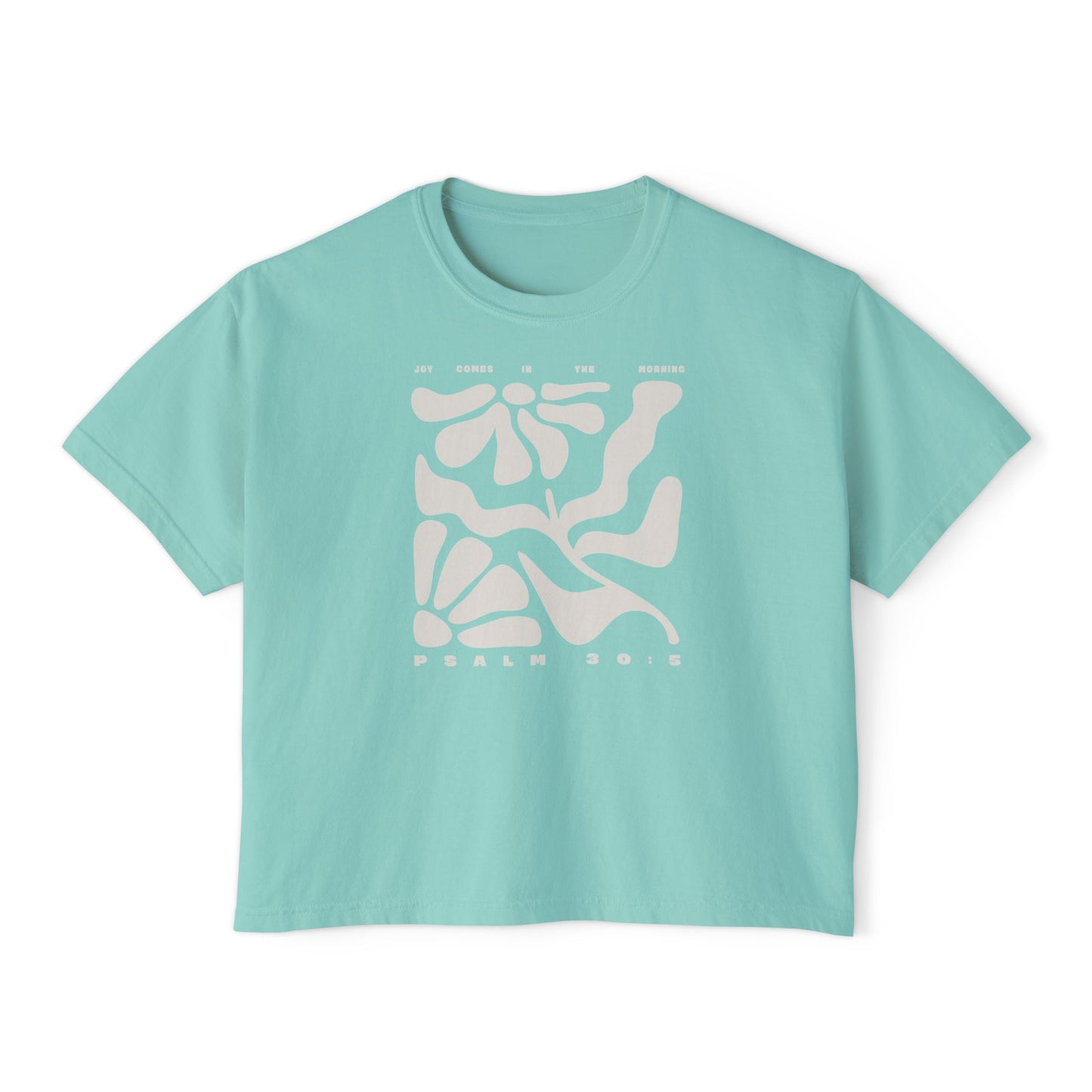 Joy Comes In The Morning | Boxy Tee (Comfort Colors)