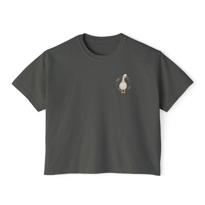 Joyfully Winging It | Boxy Tee Pocket Size Print (Comfort Colors)