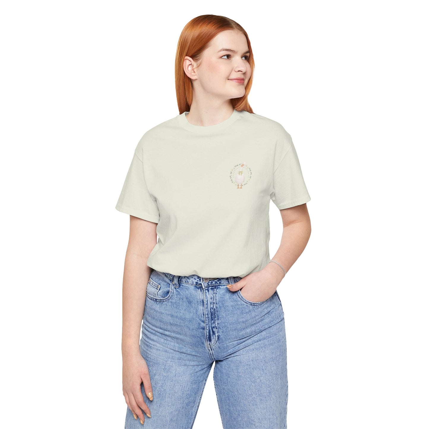 Joyfully Winging It | Bella Canvas Crewneck Pocket Size Print
