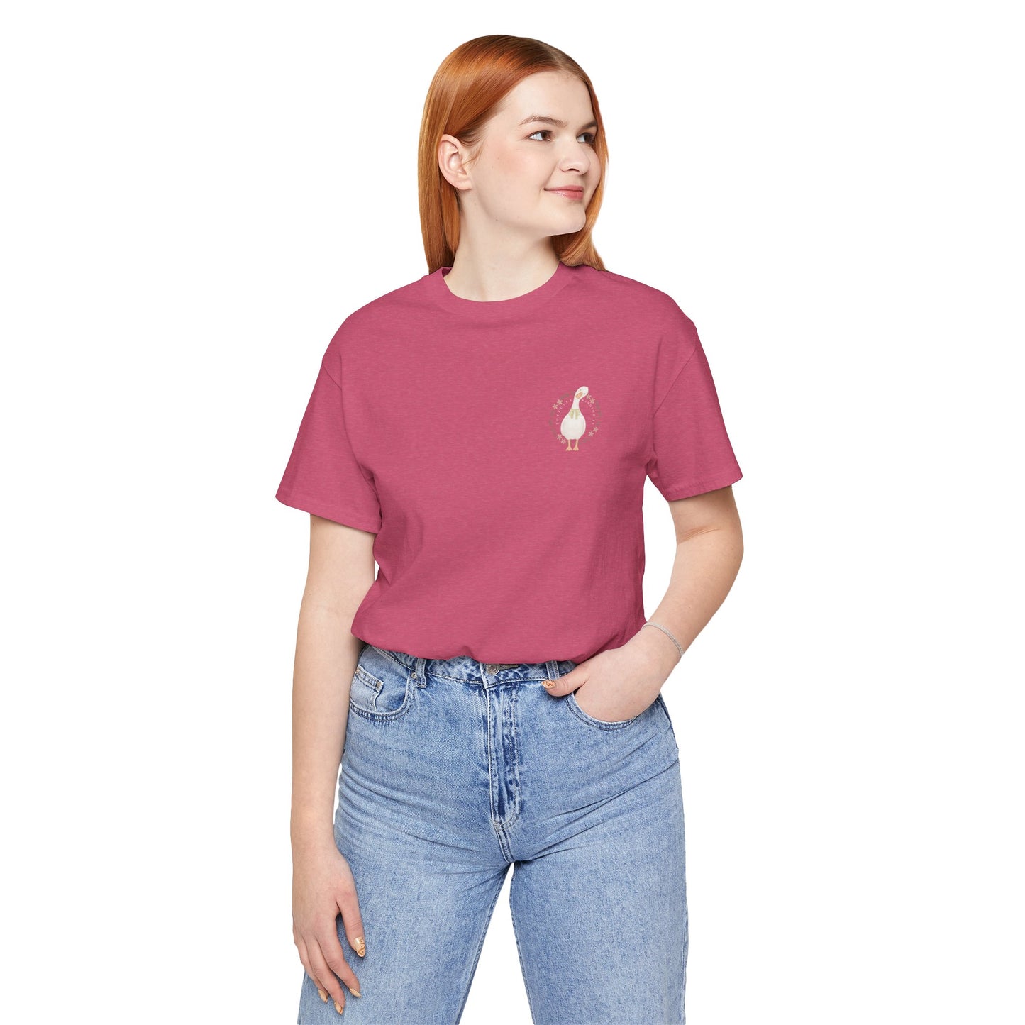 Joyfully Winging It | Bella Canvas Crewneck Pocket Size Print
