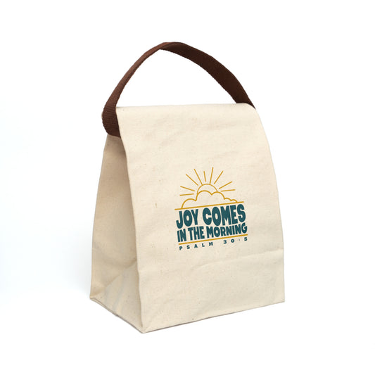Sunrise Joy Comes in the Morning | Canvas Lunch Bag