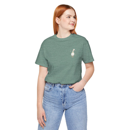 Joyfully Winging It | Bella Canvas Crewneck Pocket Size Print