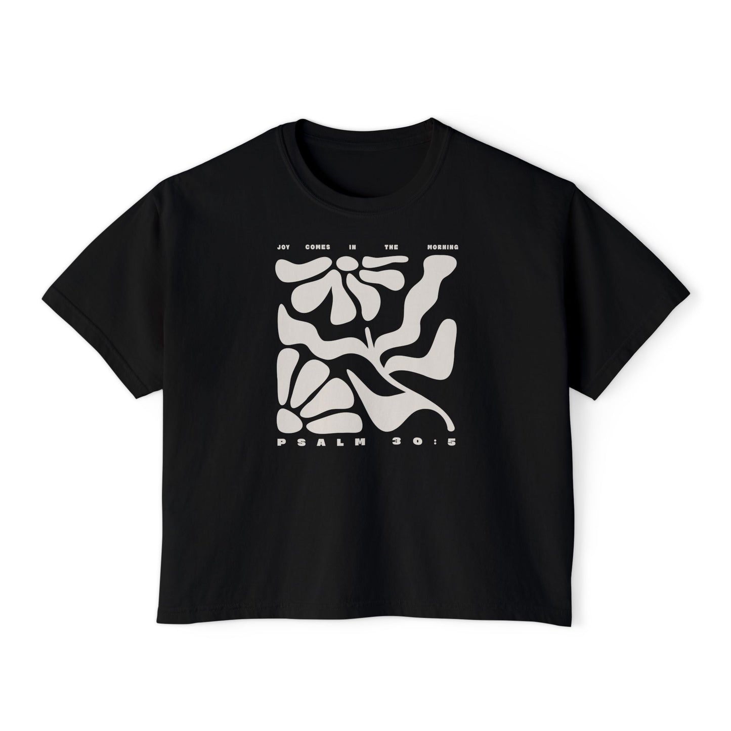 Joy Comes In The Morning | Boxy Tee (Comfort Colors)