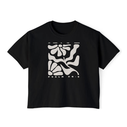 Joy Comes In The Morning | Boxy Tee (Comfort Colors)