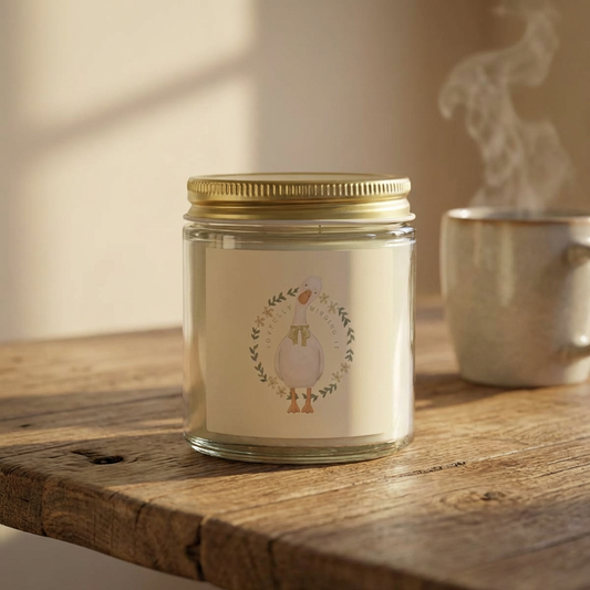 Joyfully Winging It | Candle — Coconut Apricot Wax