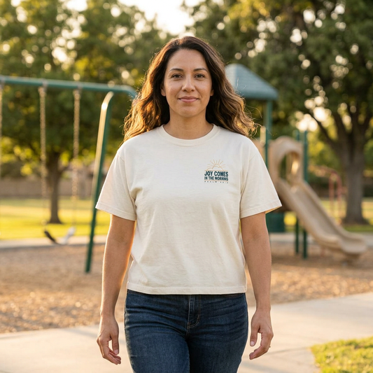 Sunrise Joy Comes In The Morning | Boxy Tee