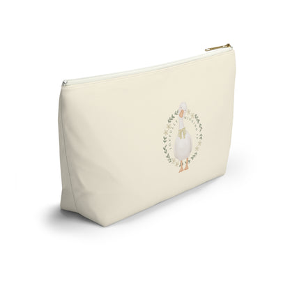 Joyfully Winging It | Accessory Pouch — Small Cosmetic & Travel Bag