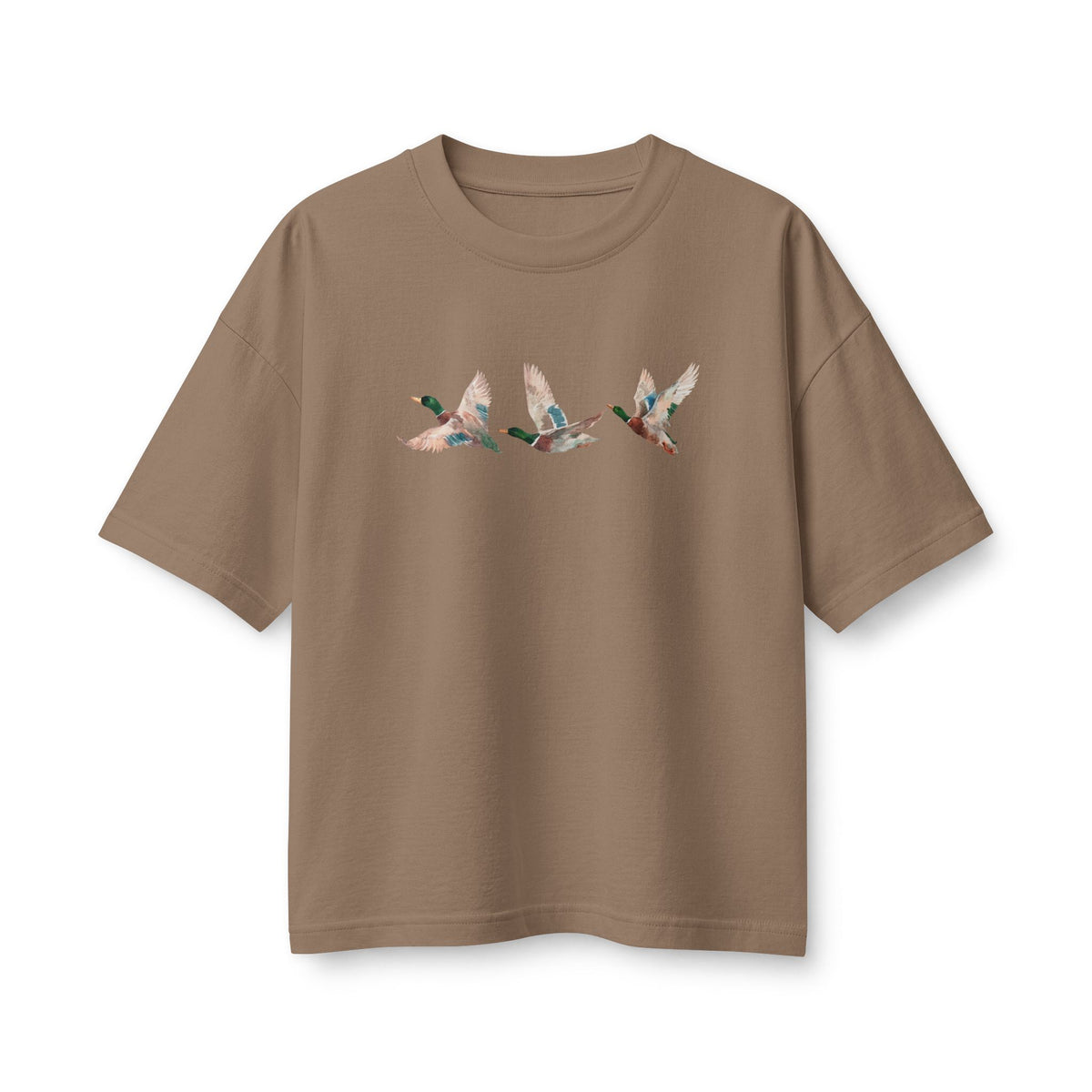 Watercolor Ducks | Boxy Tee (Bella+Canvas)