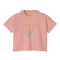Hope | Blue Detail Boxy Tee (Comfort Colors)