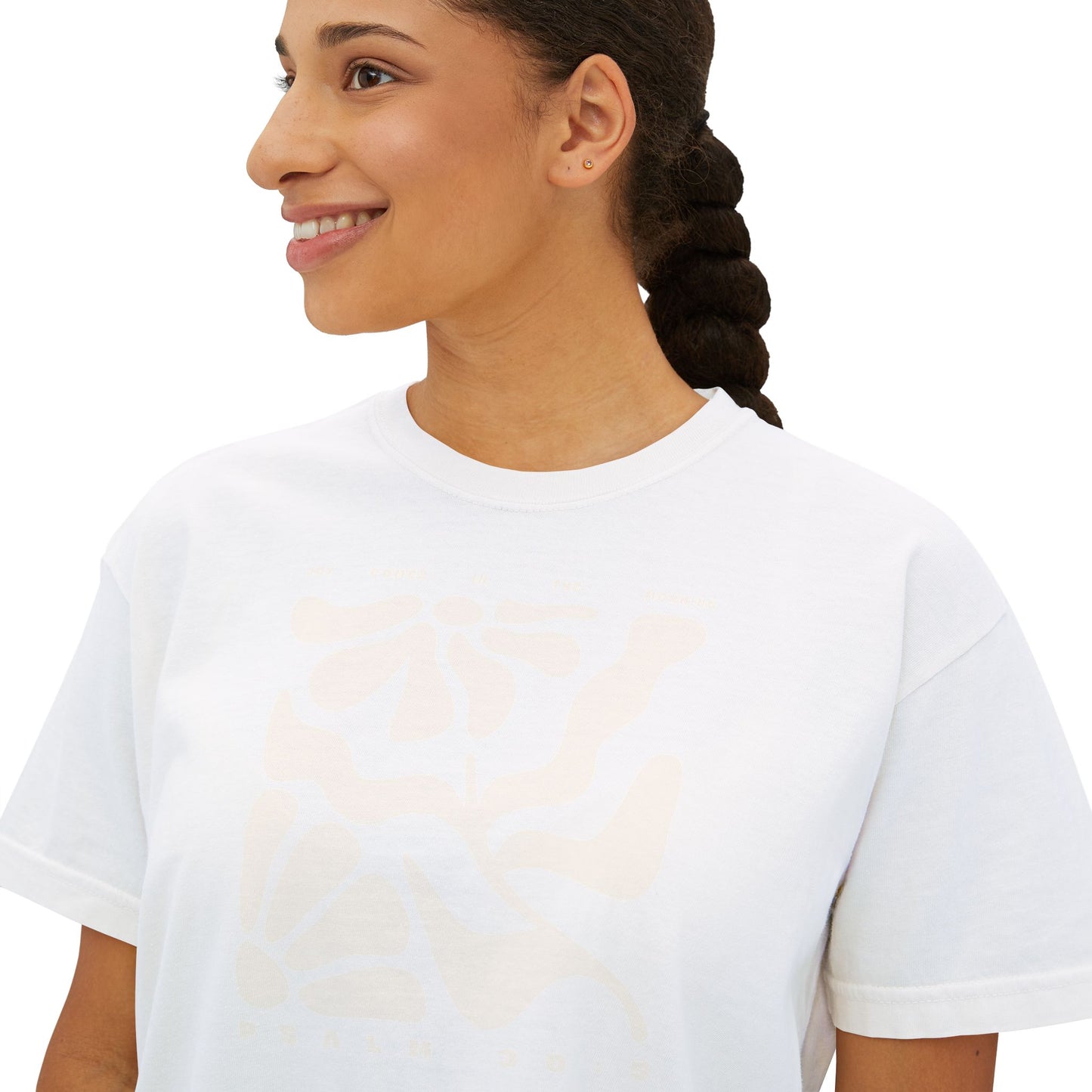 Joy Comes In The Morning | Boxy Tee (Comfort Colors)