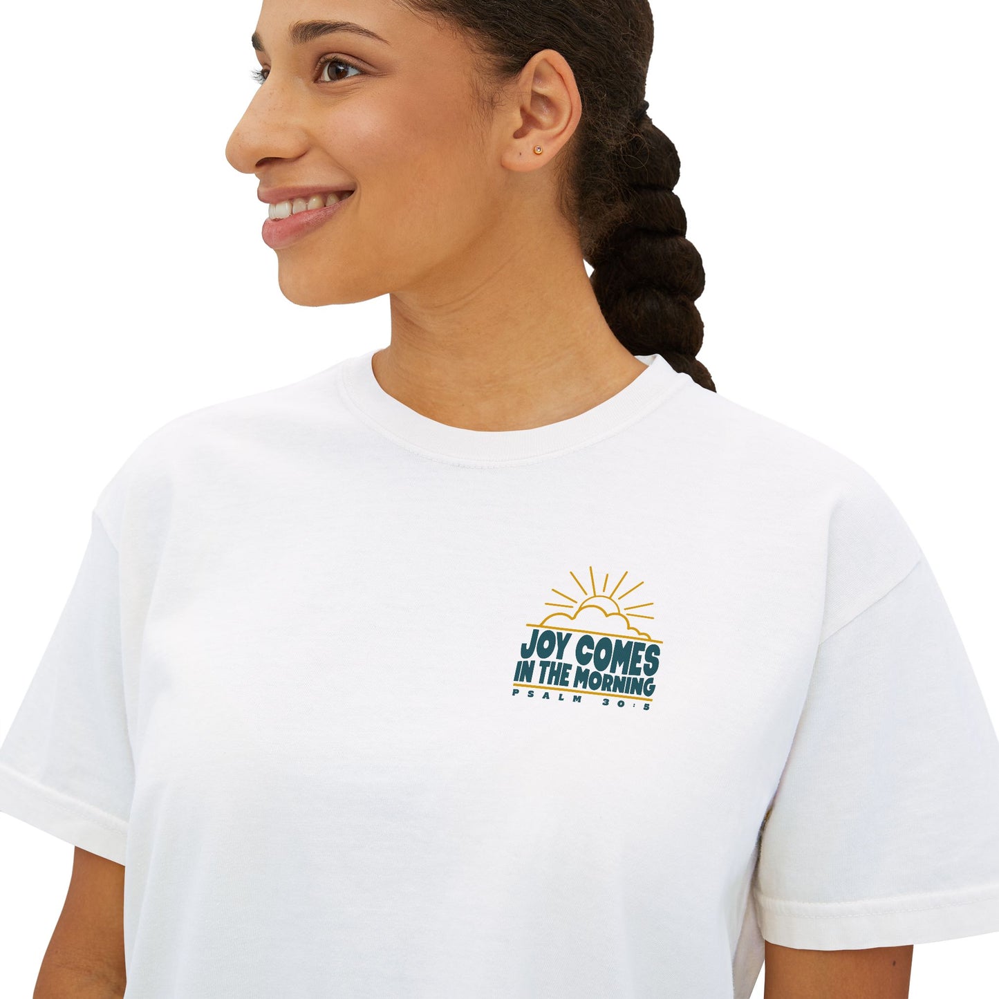 Sunrise Joy Comes In The Morning | Boxy Tee (Comfort Colors)
