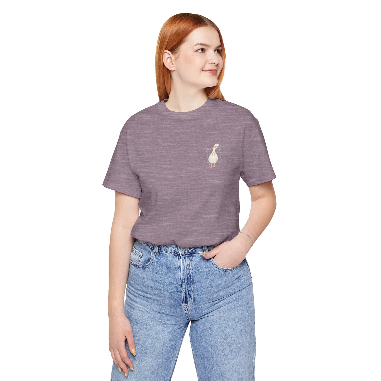 Joyfully Winging It | Bella Canvas Crewneck Pocket Size Print