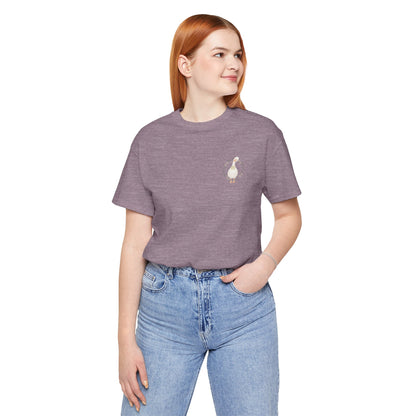 Joyfully Winging It | Bella Canvas Crewneck Pocket Size Print