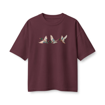 Watercolor Ducks | Boxy Tee (Bella+Canvas)