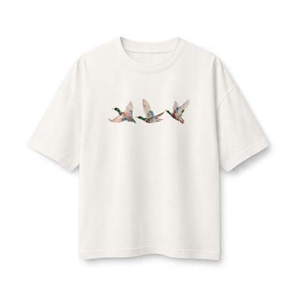 Watercolor Ducks | Boxy Tee (Bella+Canvas)