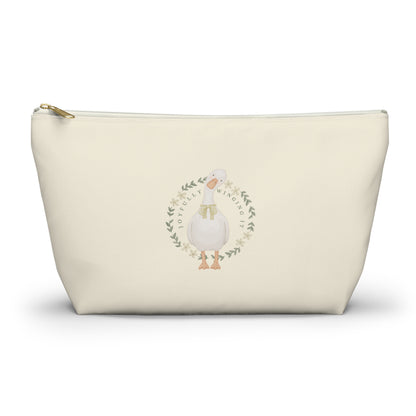 Joyfully Winging It | Accessory Pouch — Small Cosmetic & Travel Bag