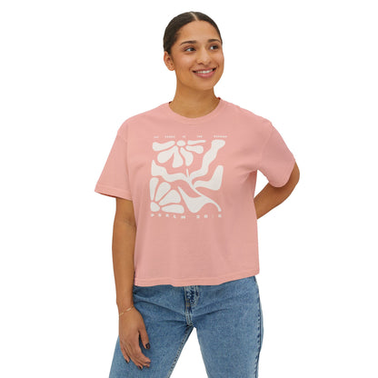 Joy Comes In The Morning | Boxy Tee (Comfort Colors)