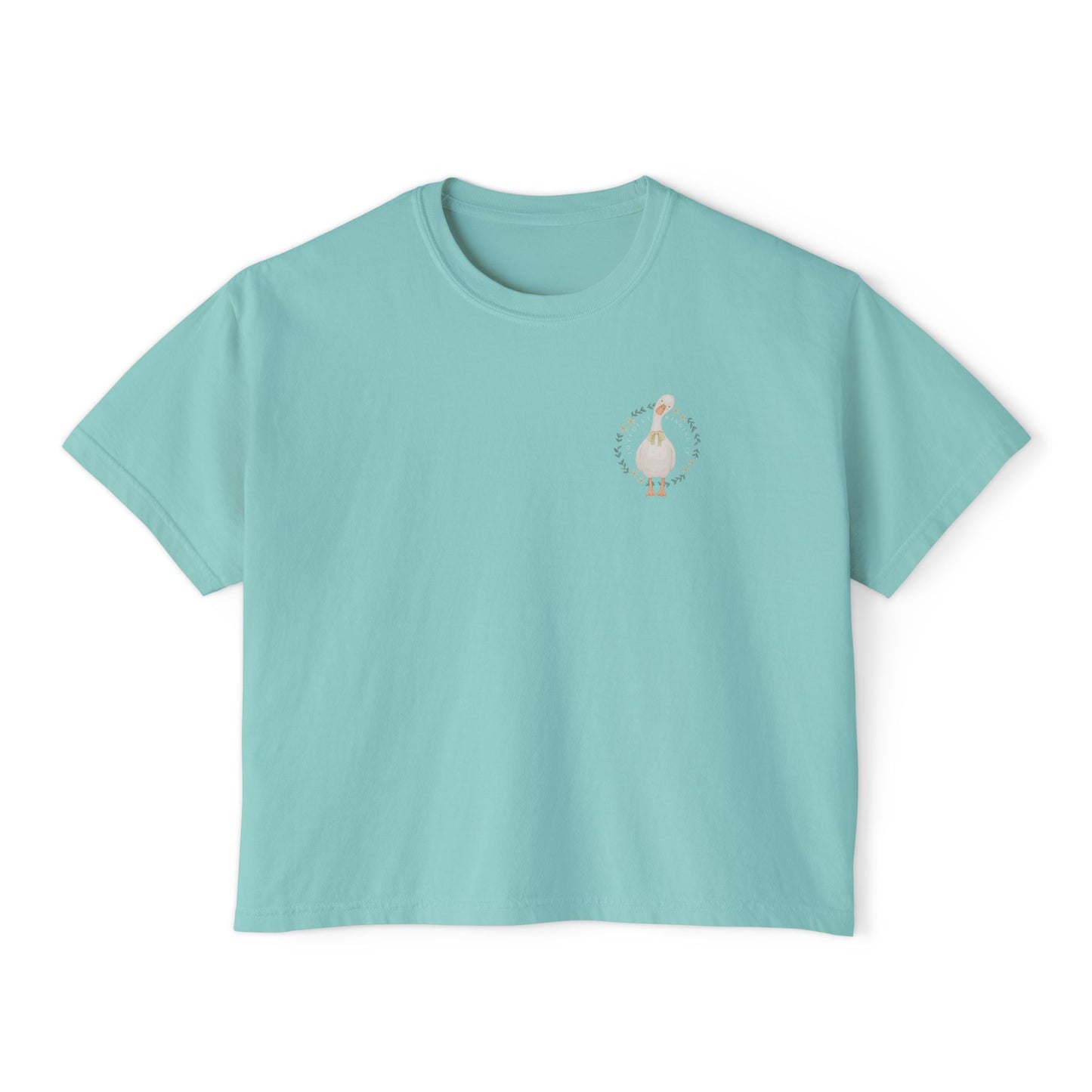 Joyfully Winging It | Boxy Tee Pocket Size Print (Comfort Colors)