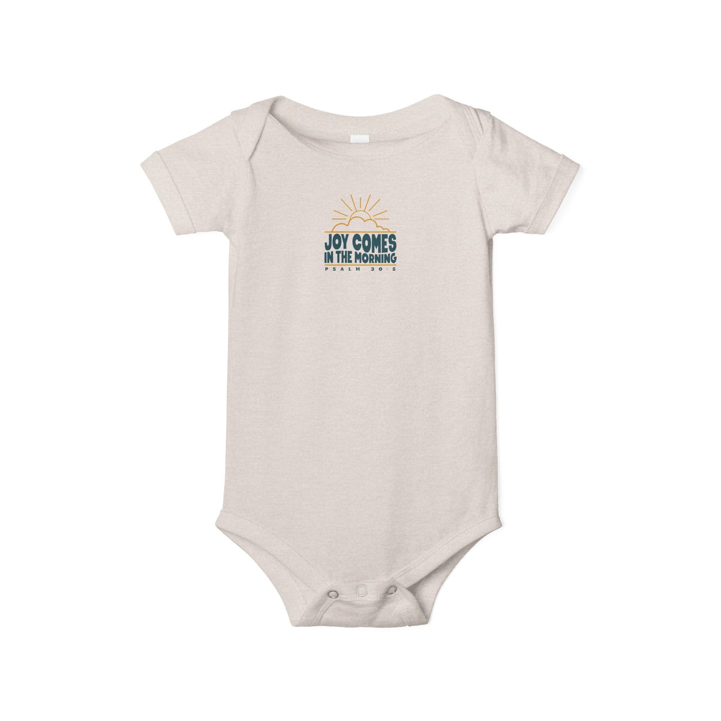 Sunrise Joy Comes in the Morning | Infant One-Piece Bodysuit