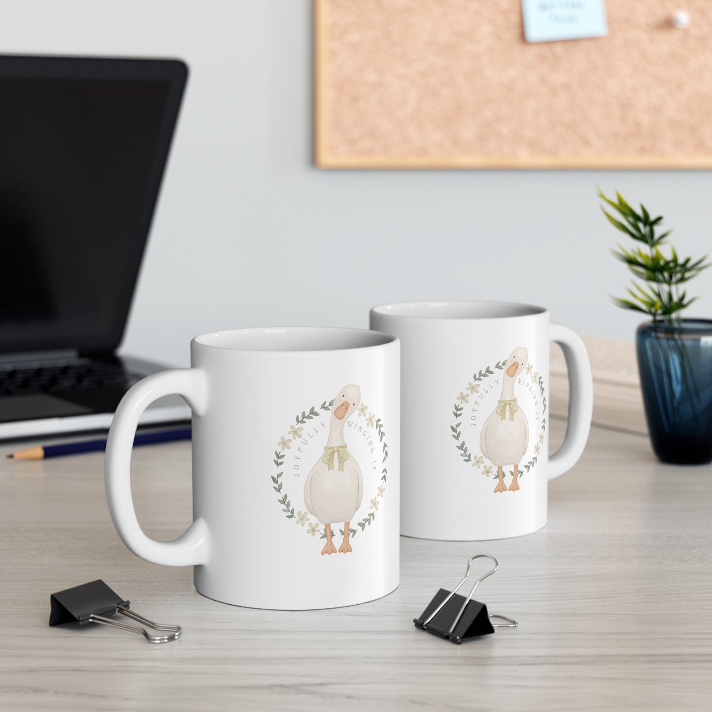 Joyfully Winging It | Ceramic Mug