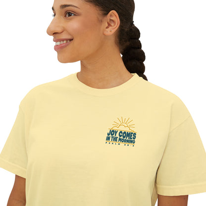 Sunrise Joy Comes In The Morning | Boxy Tee (Comfort Colors)