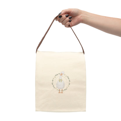 Joyfully Winging It | Canvas Lunch Bag