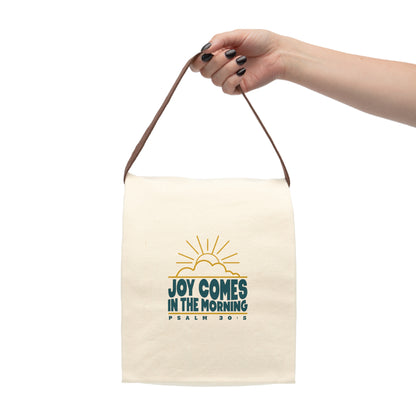 Sunrise Joy Comes in the Morning | Canvas Lunch Bag