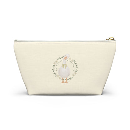 Joyfully Winging It | Accessory Pouch — Small Cosmetic & Travel Bag