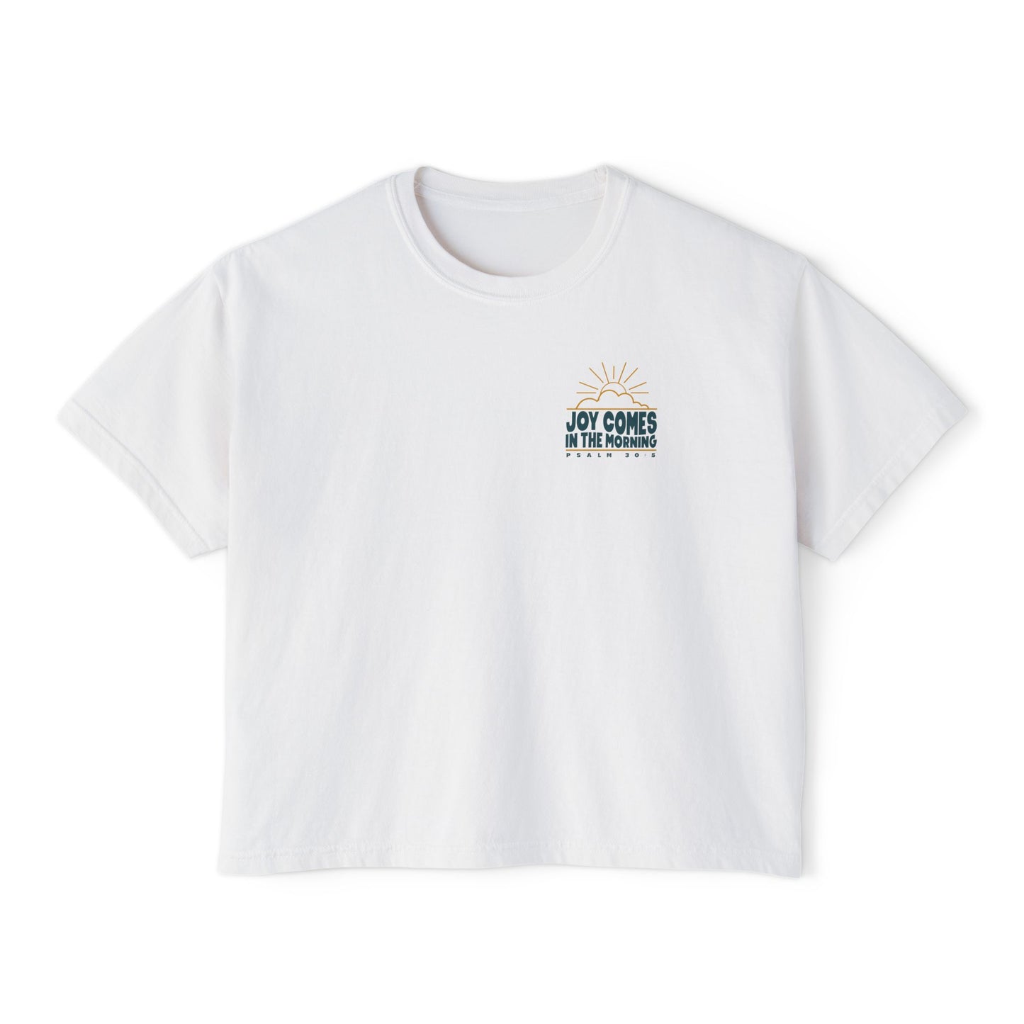 Sunrise Joy Comes In The Morning | Boxy Tee (Comfort Colors)