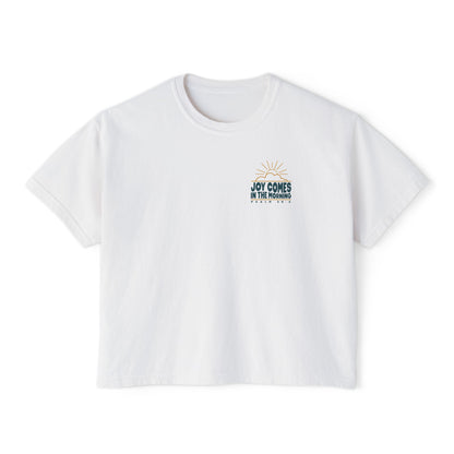 Sunrise Joy Comes In The Morning | Boxy Tee (Comfort Colors)