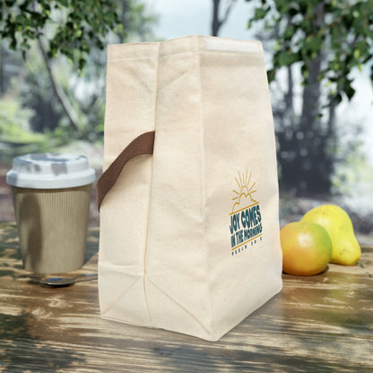 Sunrise Joy Comes in the Morning | Canvas Lunch Bag