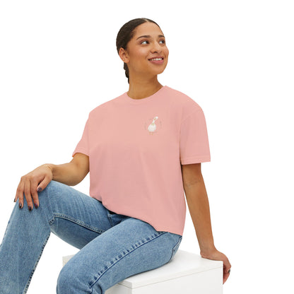 Joyfully Winging It | Boxy Tee Pocket Size Print (Comfort Colors)