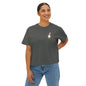 Joyfully Winging It | Boxy Tee Pocket Size Print (Comfort Colors)