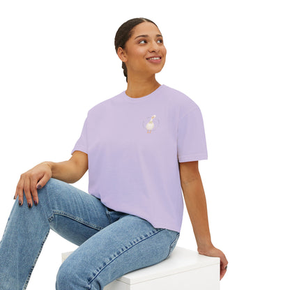 Joyfully Winging It | Boxy Tee Pocket Size Print (Comfort Colors)